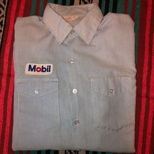 Vintage Mobil, Gas station tenant uniform